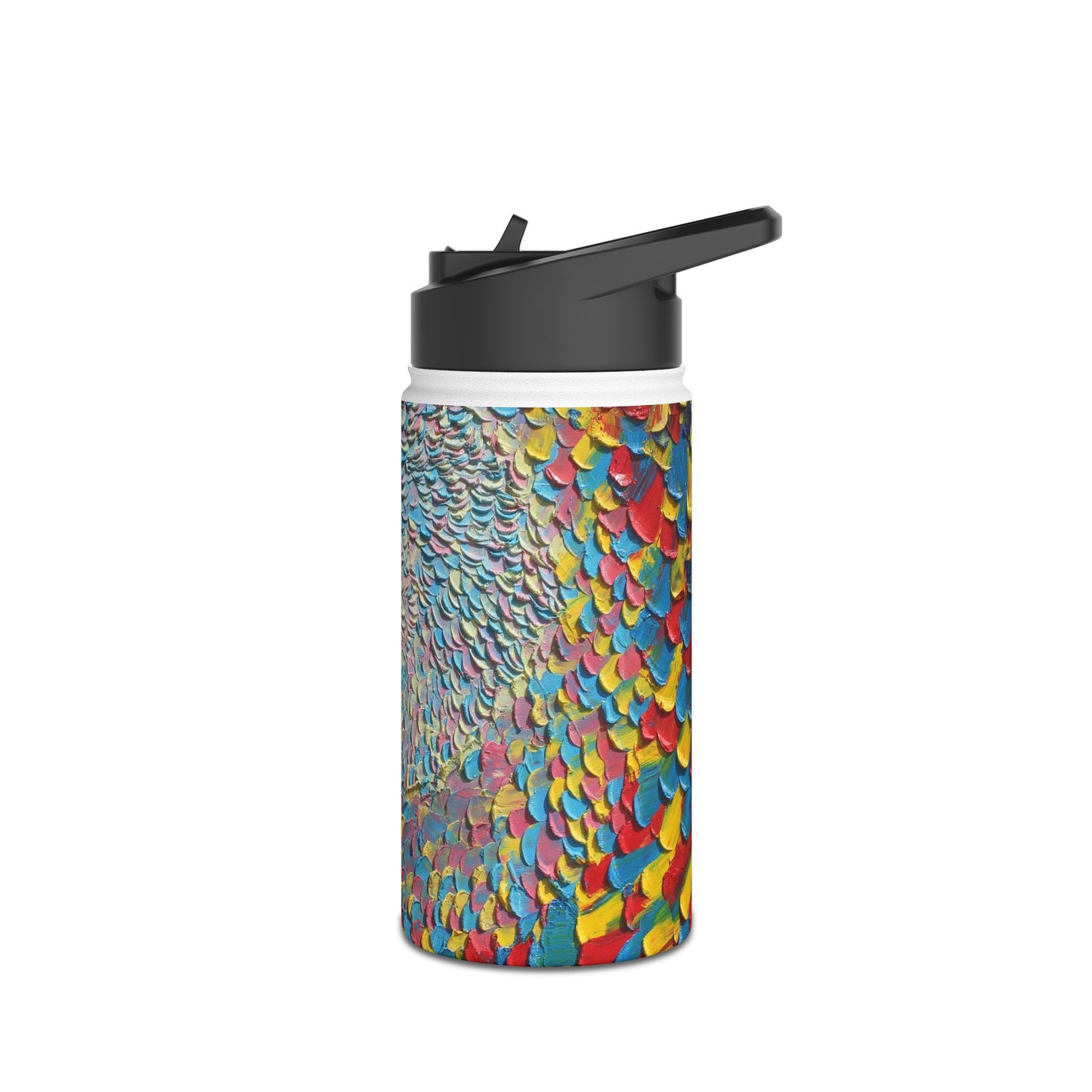 Wishes Granted Art Stainless Steel Water Bottle, Standard Lid