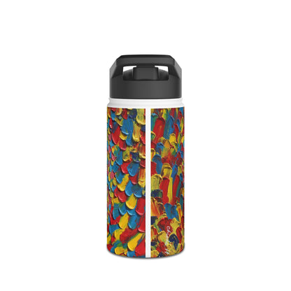 Wishes Granted Art Stainless Steel Water Bottle, Standard Lid