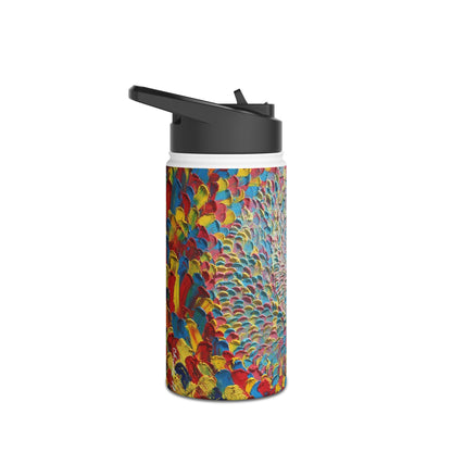Wishes Granted Art Stainless Steel Water Bottle, Standard Lid