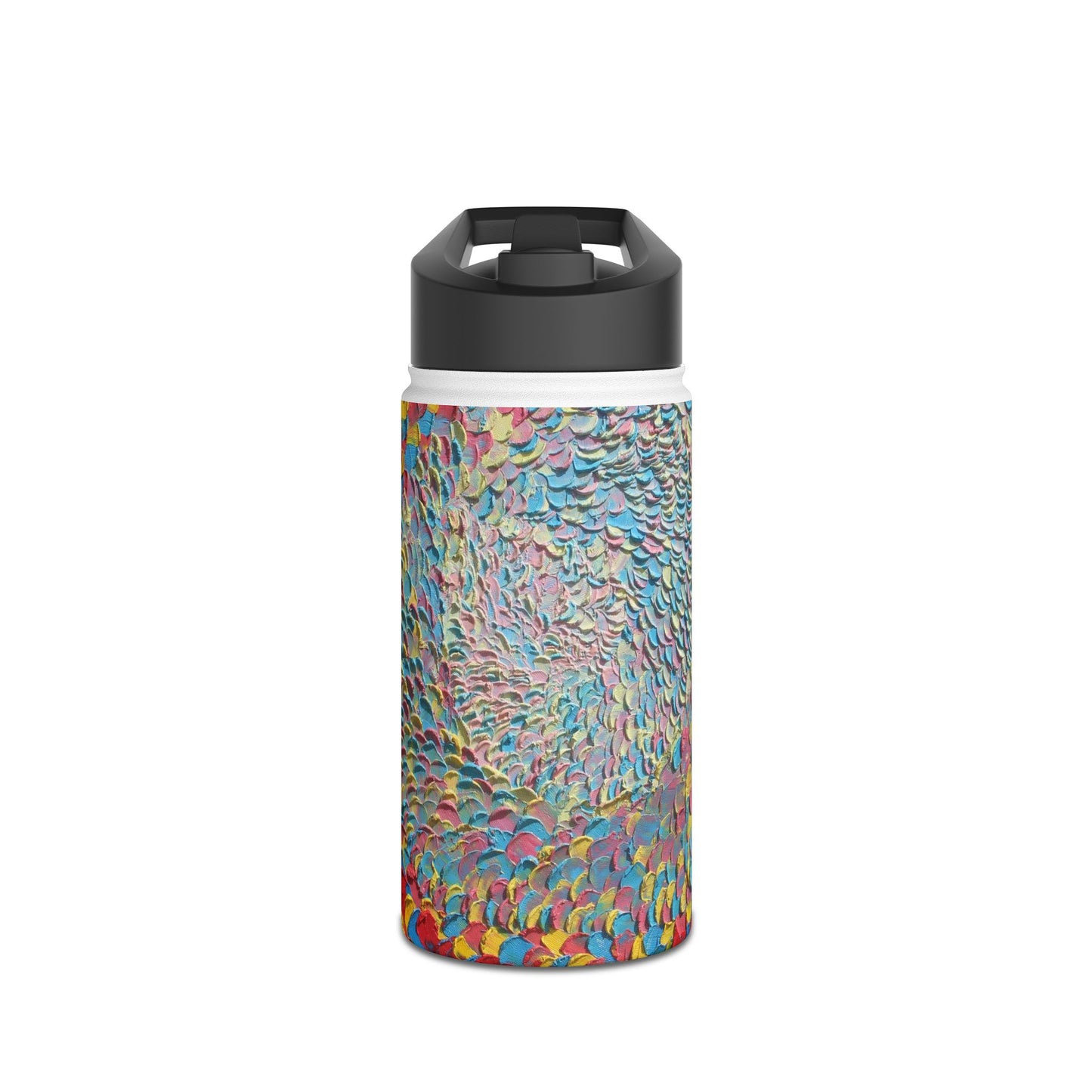 Wishes Granted Art Stainless Steel Water Bottle, Standard Lid