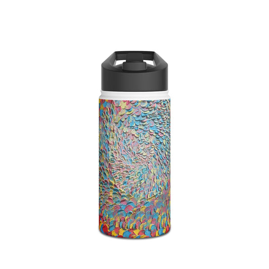 Wishes Granted Art Stainless Steel Water Bottle, Standard Lid